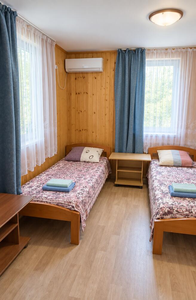 Трёхместный комфорт · деревянная отделка, фото 1 из 5